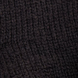 Night Merino Wool Fingerless Glove: No Deer / L/XL