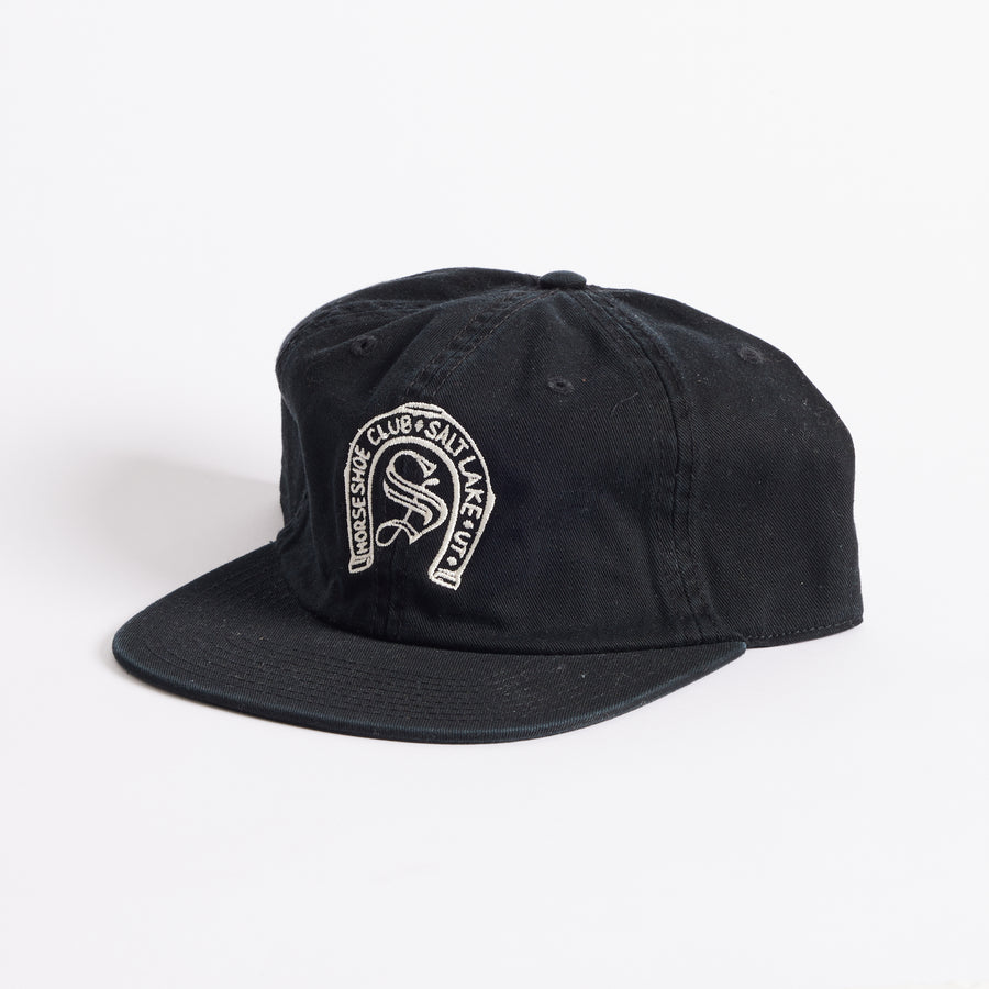 Horseshoe Club Hat (Black)