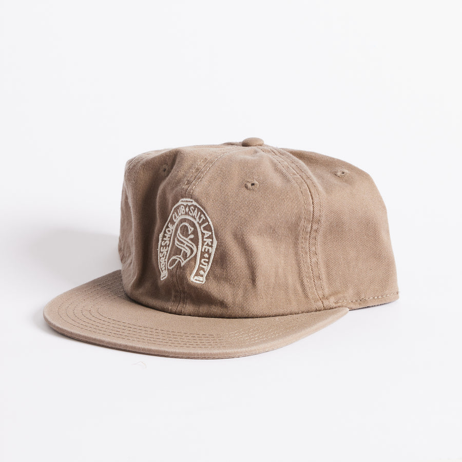 Horseshoe Club Hat (Khaki)