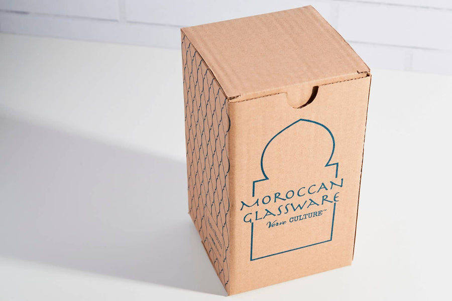 Moroccan Cone Jug - Clear