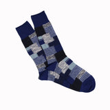 Patchwork Crew (Blue/Grey)