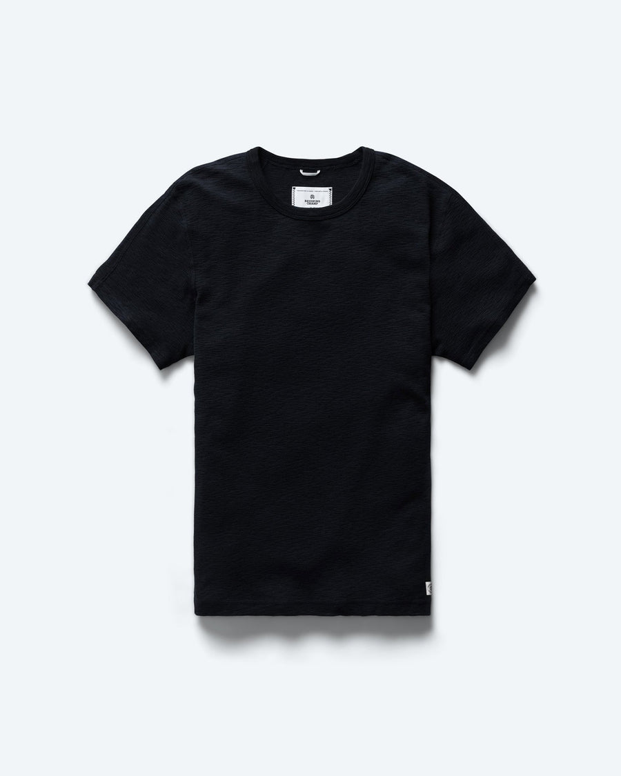 1x1 Slub T-Shirt (Black)
