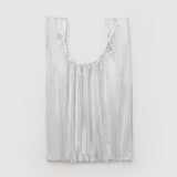Pleated Baggu (Chrome Metallic)