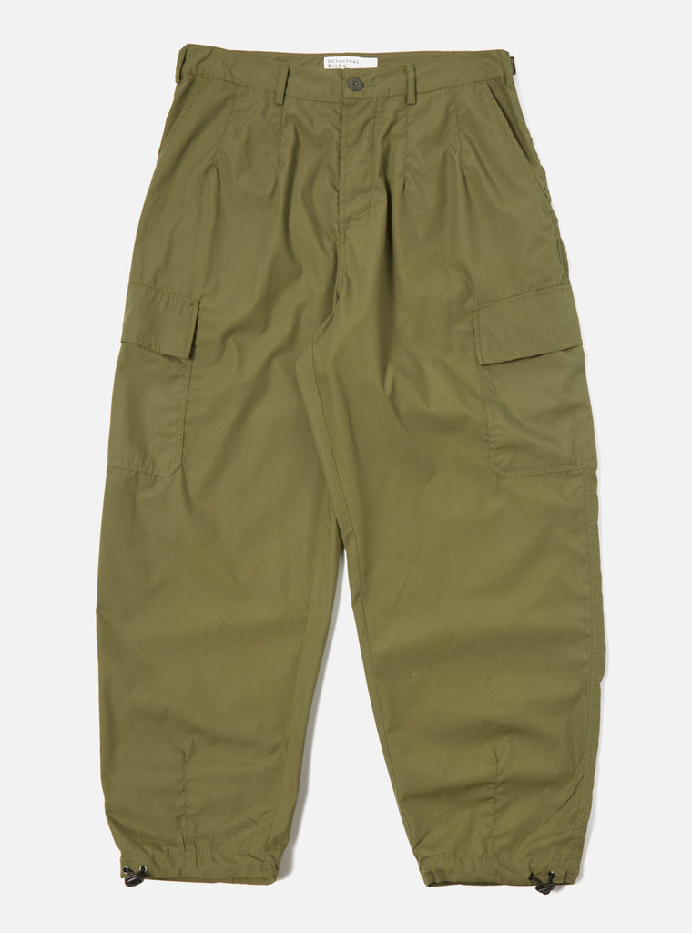 Loose Cargo Pant in Olive Recycled Poly Tech