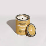 Citronella Candle - Citronella + Cedar