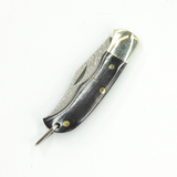 Ox-bone // Ox-horn Inlay Folding Knife (White Ox-bone)