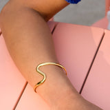 River Wild Cuff - 18K Gold Plated