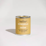 Citronella Candle - Citronella + Cedar