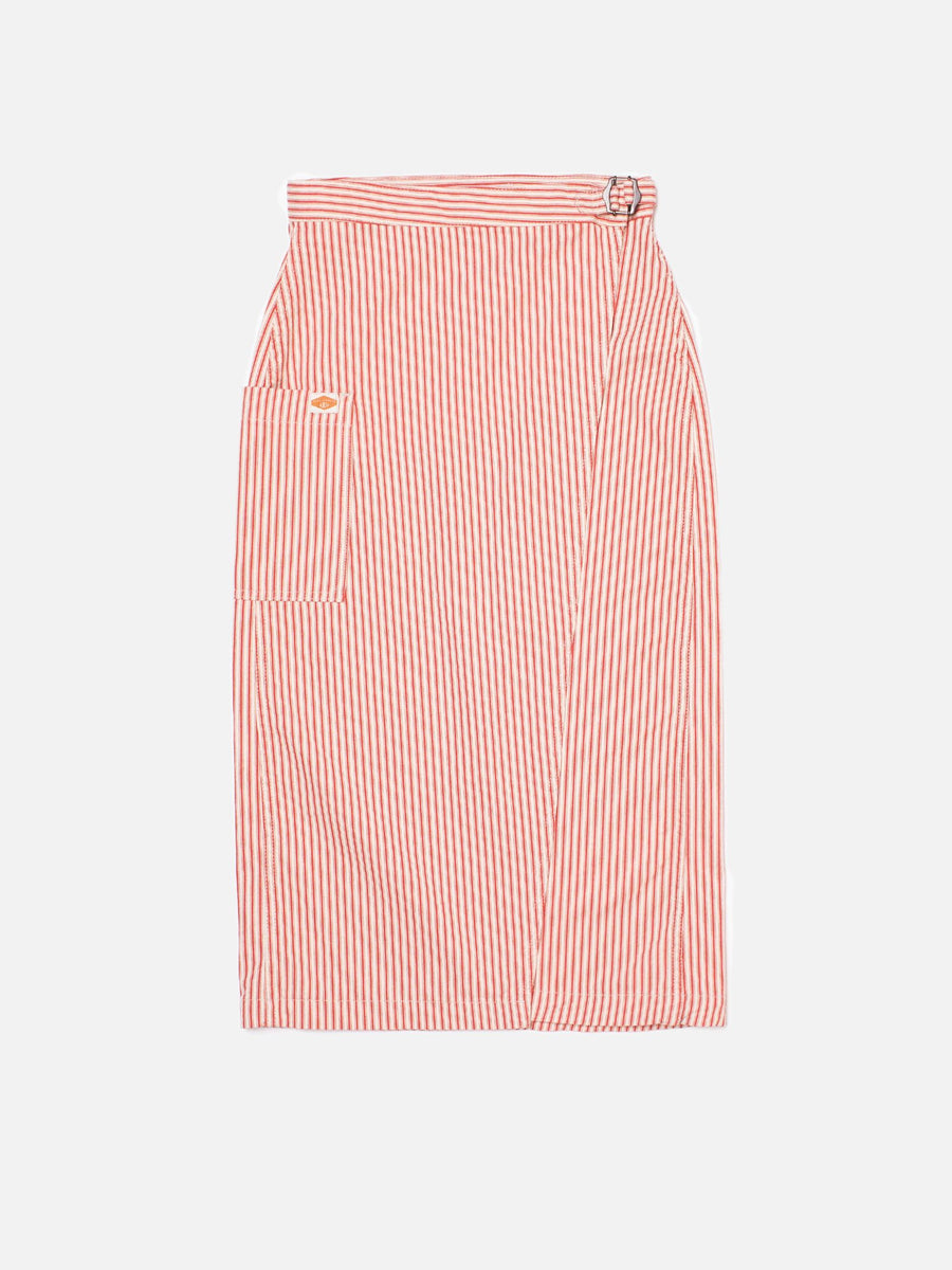 Irma Striped Skirt (Red/White)