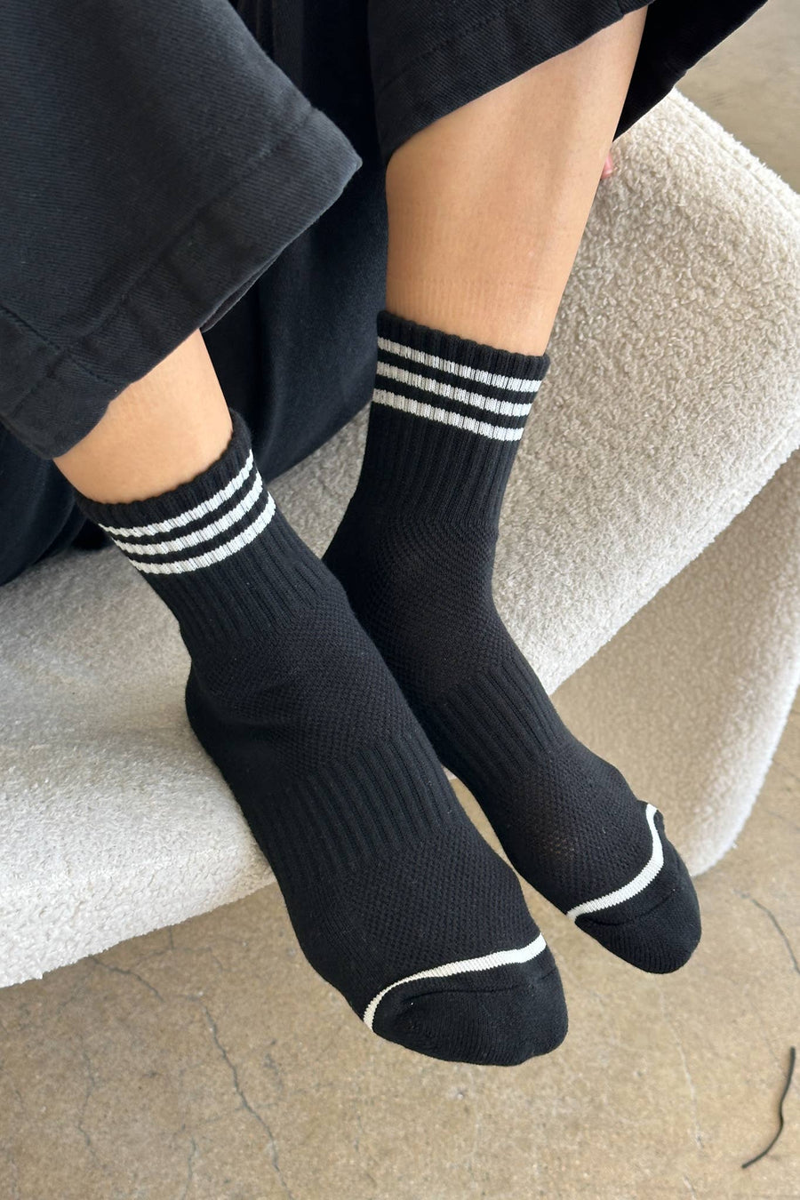 Girlfriend Socks: Black
