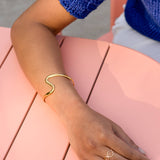 River Wild Cuff - 18K Gold Plated