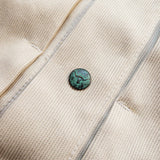Bedford Cord Ranch Jacket W/ Embroidery (Off White)