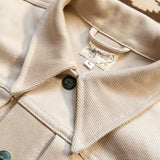 Bedford Cord Ranch Jacket W/ Embroidery (Off White)