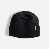 Reverse Fleece Beanie (Black)