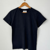 Organic Cotton Vintage Boy Tee (True Black)