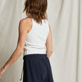 Layla French Terry Sweat Shorts (Navy)