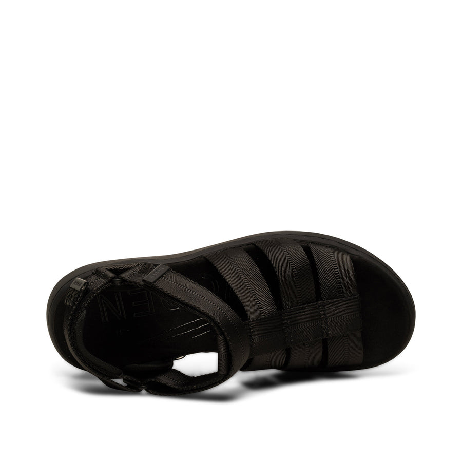 Line Fisherman Sandals (Black)