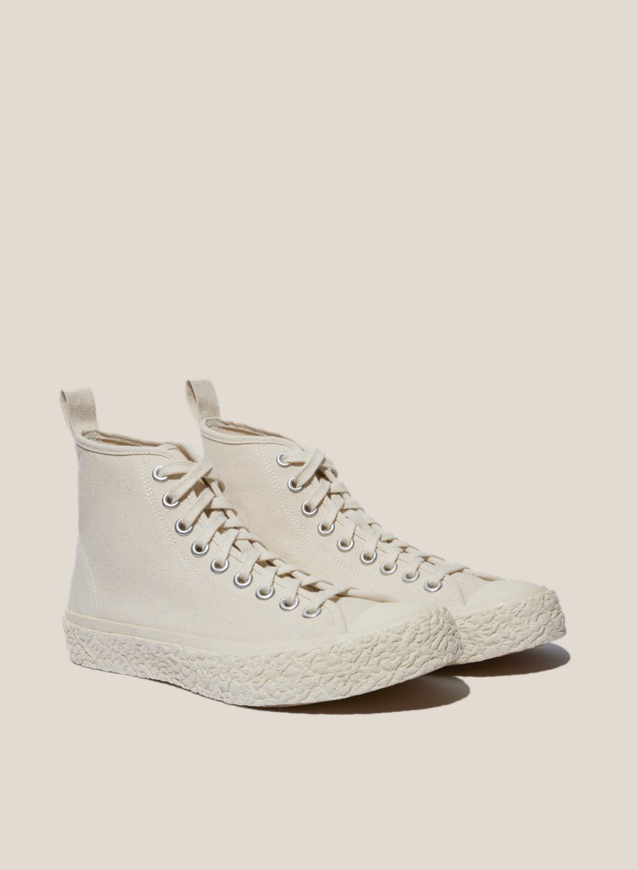 Vulcanized High Top Sneaker (Off White)