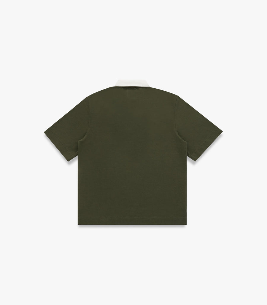 Rugby Polo S/S (Moss)