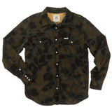 Desperado Shacket (Woodland Camo)
