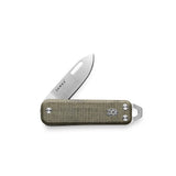 The Elko (OD Green/Stainless/Micarta/Straight)