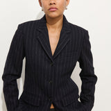 Chalkstripe Primrose Blazer in Wool