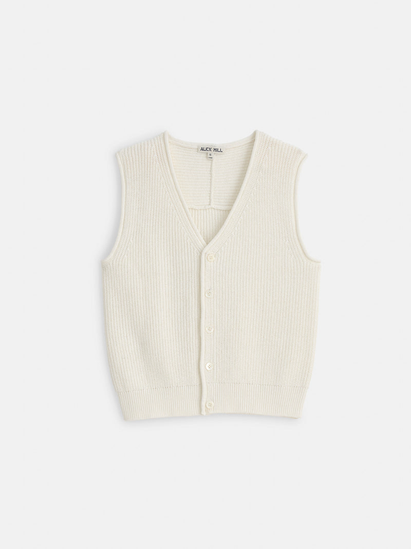 Eldridge Sweater Vest (Off White)