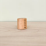 Leather studded bandana slide - dash