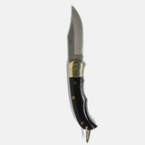 Ox-bone // Ox-horn Inlay Folding Knife (White Ox-bone)
