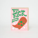 Kick Ass Cowboy Boot: Paper tab