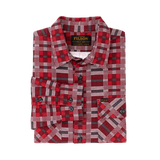 Field Flannel Shirt (Burgundy/Red)