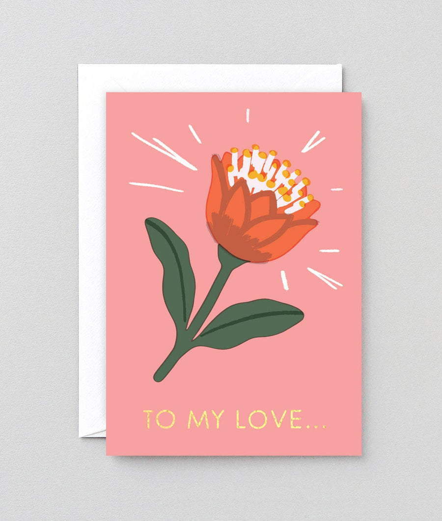 ‘To My Love’ Greetings Card