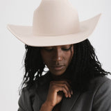 Teddy Cattleman Cowboy Hat (Cream)