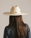 Tate Western Wide Brim Straw Hat (Natural)