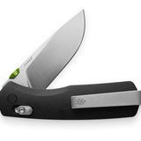 The Carter: Black/Stainless/G10/Straight