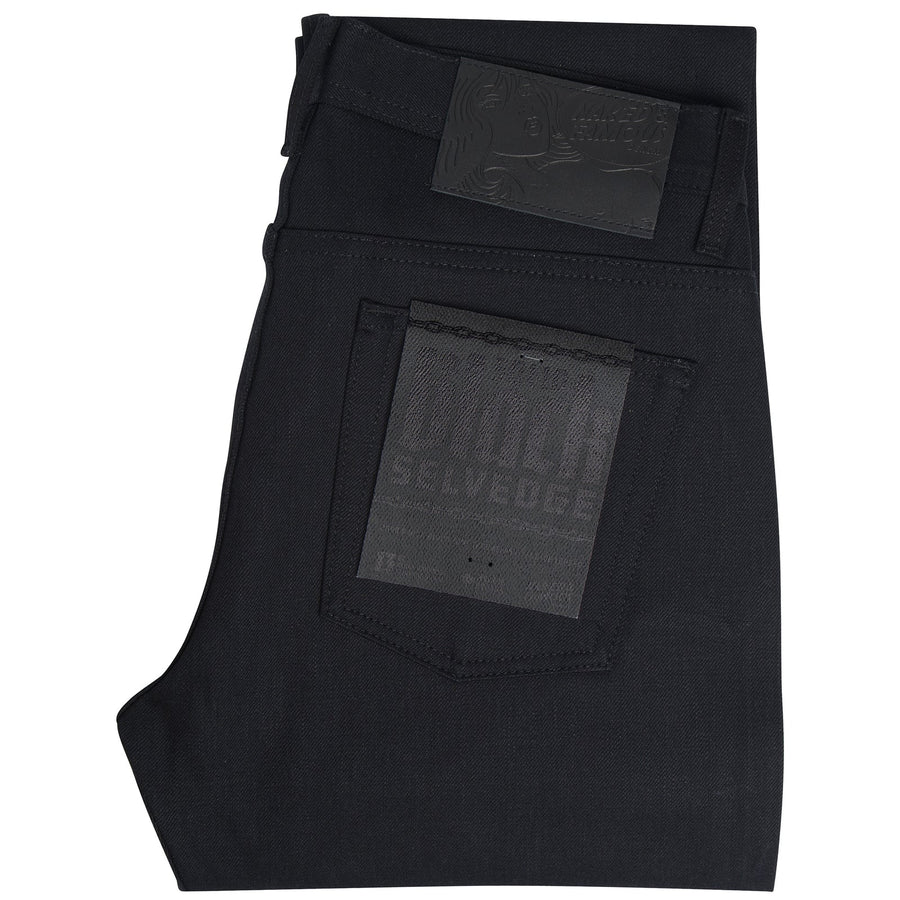 Weird Guy - Solid Black Selvedge -