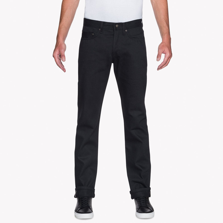 Weird Guy - Solid Black Selvedge -