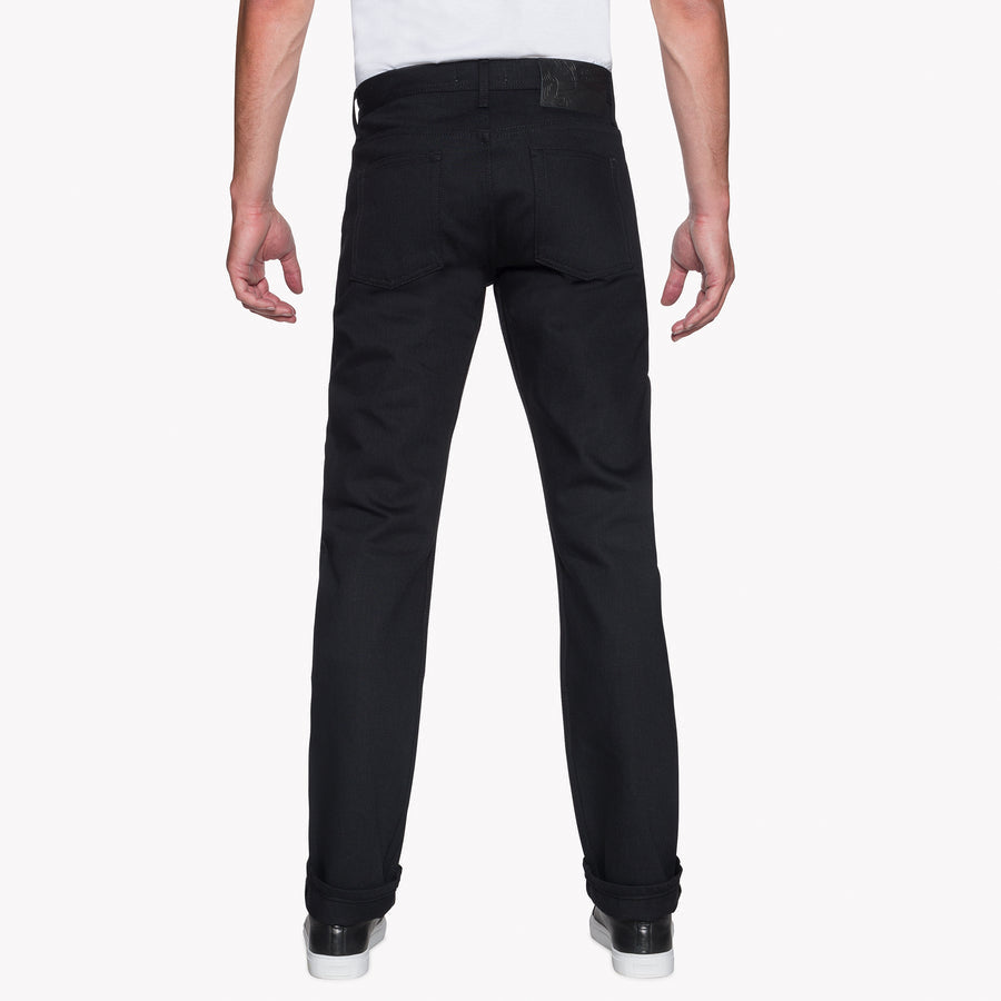 Weird Guy - Solid Black Selvedge -