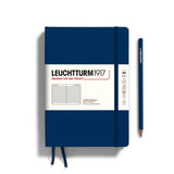 Notebooks - Medium (A5)  (Navy / Hardcover / Ruled)