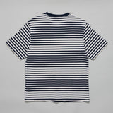 Dean SS Tee Jolt Stripe (Navy/Ecru)