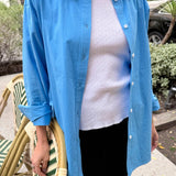 Light Weight Owen Shirt  (Lake Blue)