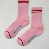 Boyfriend Socks (Amour Pink)
