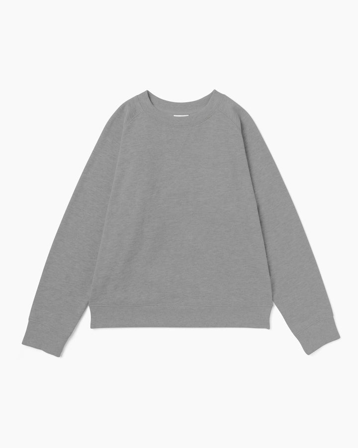 Recycled Fleece Sweatshirt (Heather Grey)