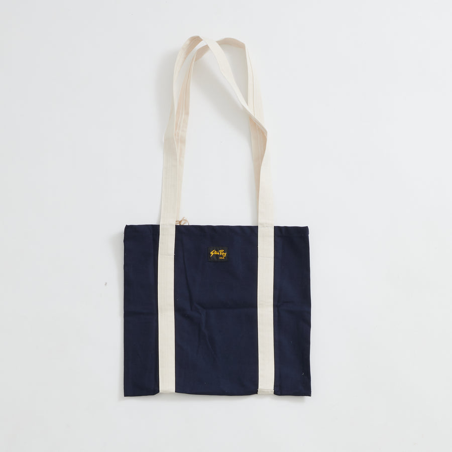 Navy Twill Tote
