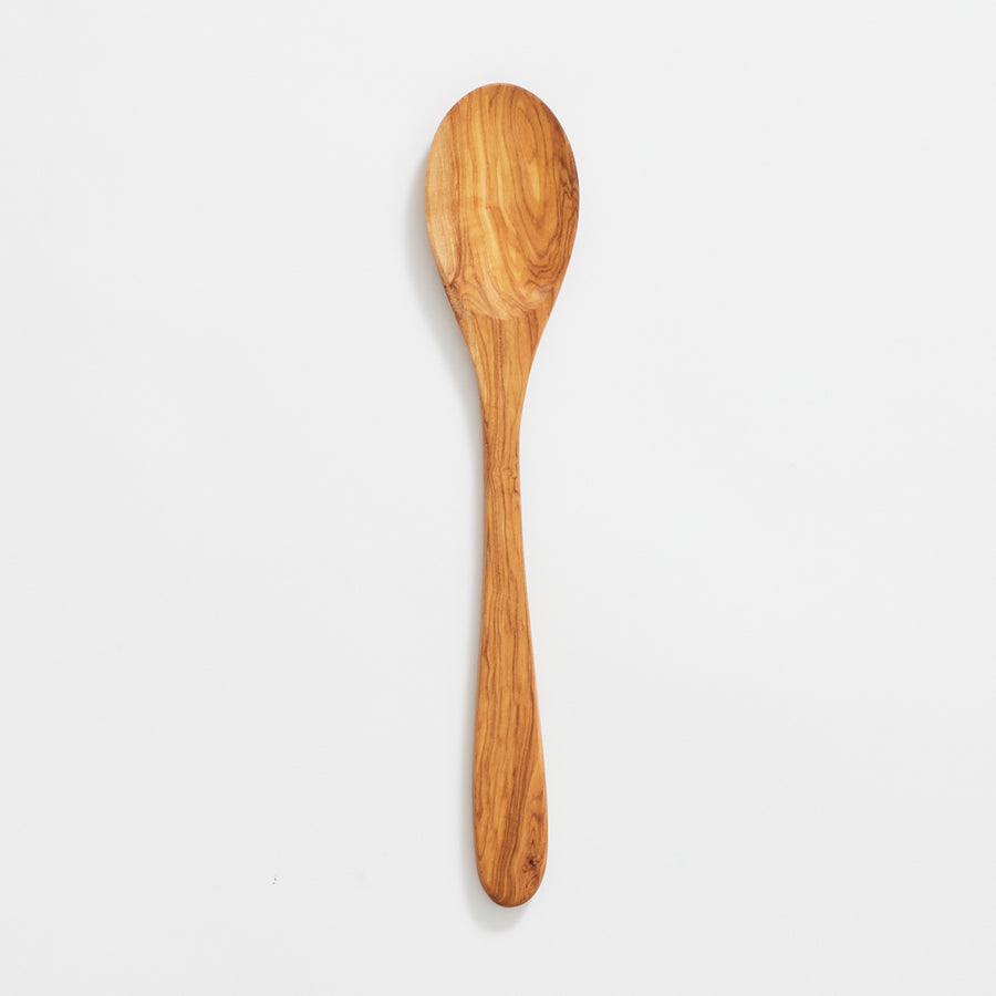 Italian Olivewood Flat Wooden Spoon
