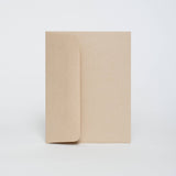 Brief Thanks Punny Letterpress Greeting Card by Hello!Lucky: Plastic sleeve