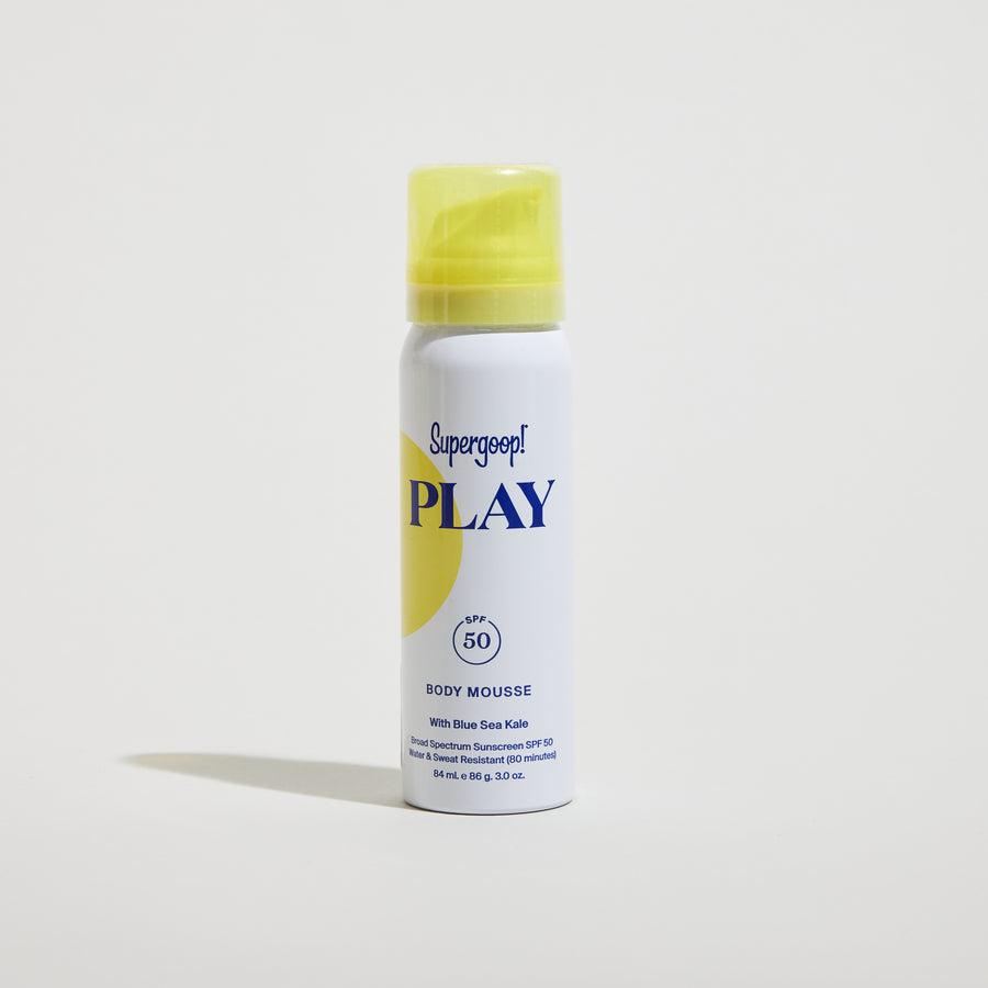 Play Body Mousse SPF 50 with Blue Sea Kale (3 oz)