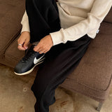 Waffle Lo Pants (True Black)