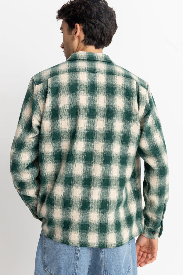 Plaid LS Flannel (Green)