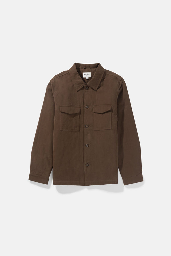 Insulated Overshirt (Chocolate)